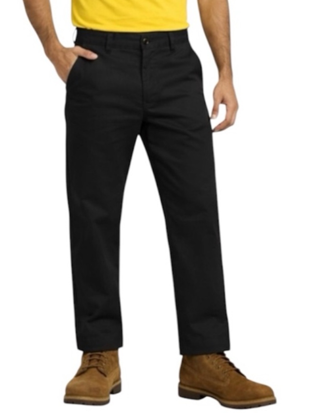 Set of 2 Red Kap Men's Black Work Pants Classic Straight Fit 4 pockets 34”x 32”